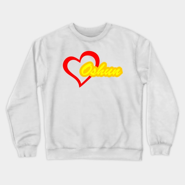 Heart Oshun Crewneck Sweatshirt by Korvus78